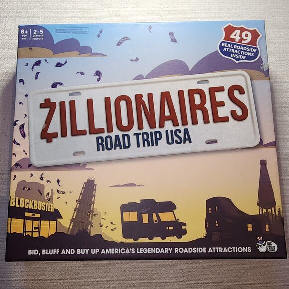 Zillionaires road trip USA game - Picture 1 of 6